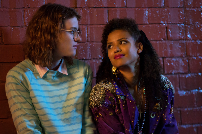 Mackenize Davis and Gugu Mbatha-Raw in “San Junipero” (Photo: David Dettmann/Netflix)